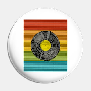 Rainbow vinyl Pin