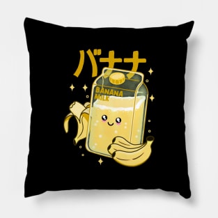 Kawaii Banana Milk Pillow