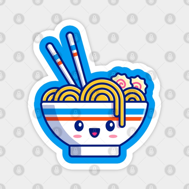 Ramen Lover Yum Magnet by machmigo