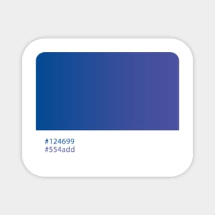 Pantone palette Cobalt Magnet