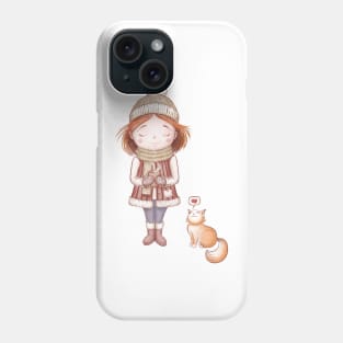 Cute girl Phone Case