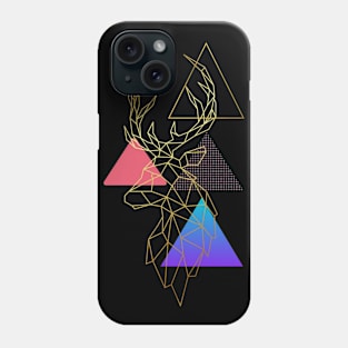 Cervo Geométrico Phone Case