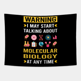 Warning Molecular Biology Biologist Tapestry