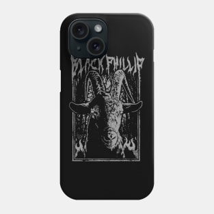 Black Metal Phillip Phone Case