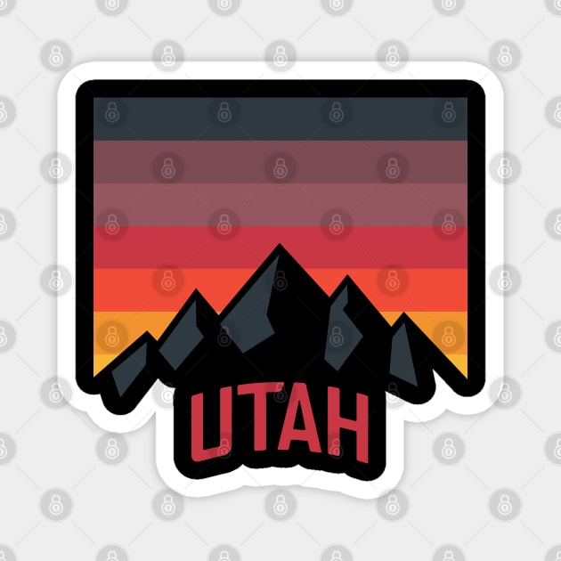 Utah Jazz Magnet by slawisa