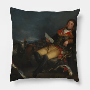 Godoy as General by Francisco Goya Pillow