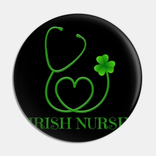 Irish Nurse St. Patrick_s Day Pin