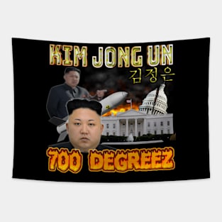 Kim Jong Un 700 Degreez Tapestry