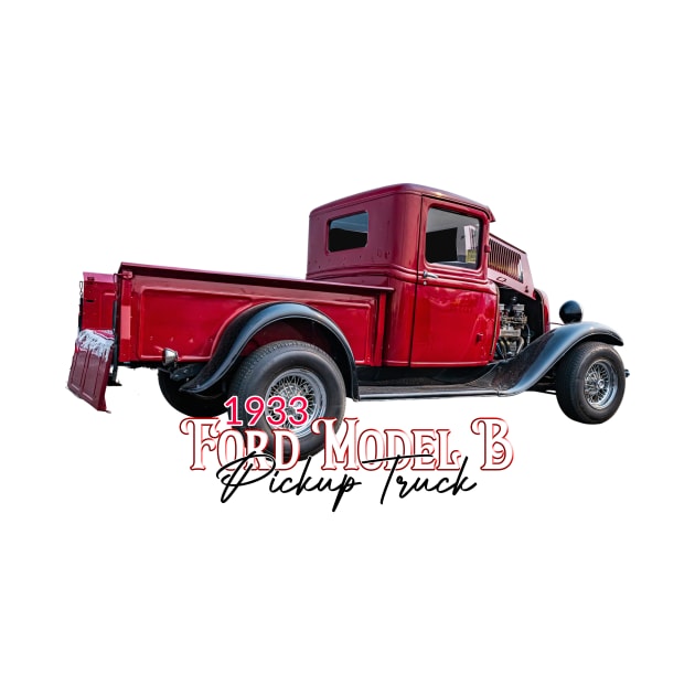 1933 Ford Model B Pickup Truck by Gestalt Imagery