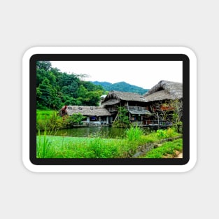 Vietnam - Ha Giang, Village de Tha, Lup, Me Magnet