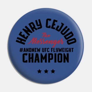 Henry Cejudo The Messenger Pin