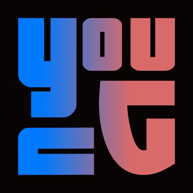 Young, name, typograghy by Furashop