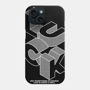 Blocks of LUCK Phone Case