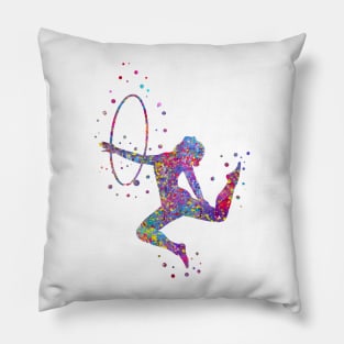 Gymnastics girl, Pillow