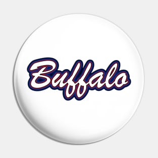 Football Fan of Buffalo Pin