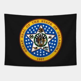 Oklahoma Coat of Arms Tapestry