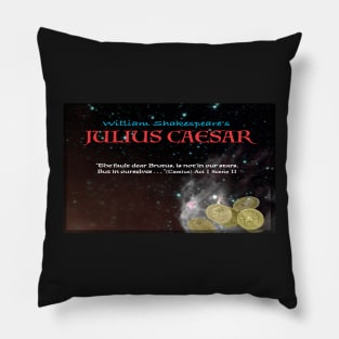 Julius Caesar Image and Quote Pillow