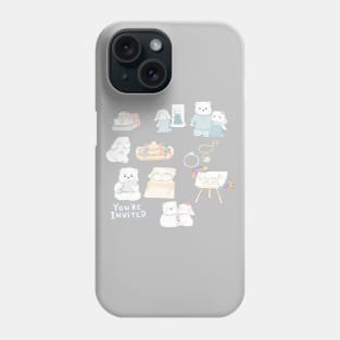 Engagement Bear Bunny Timeline | Bunniesmee Phone Case