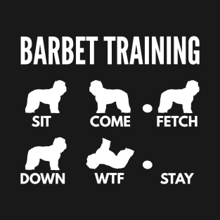 Barbet Training French Water Dog Tricks T-Shirt