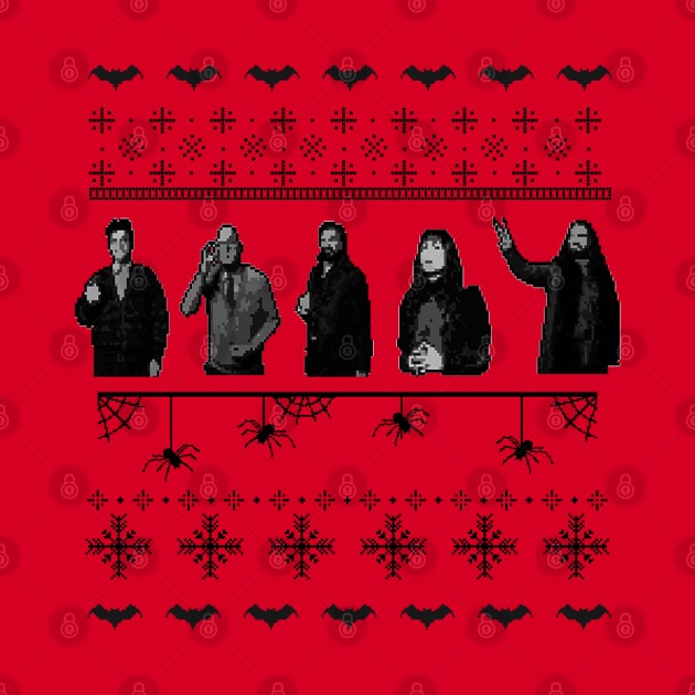 What We Do In The Shadows Ugly Christmas Sweater by BasicBeach