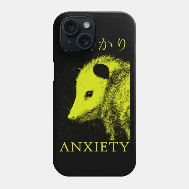 Anxiety Opossum Phone Case by giovanniiiii