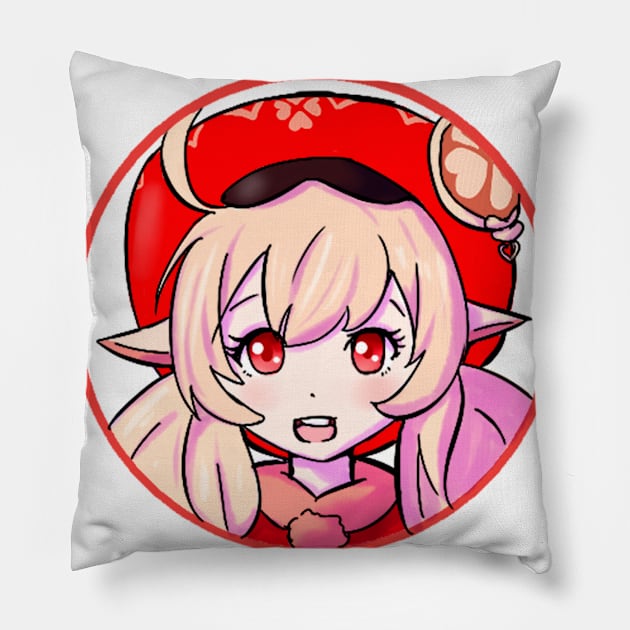 Klee Pillow by Ebidcheese