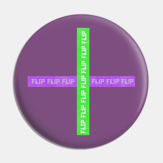 Flip(Official Flip Merch) Pin by Punk Rap 