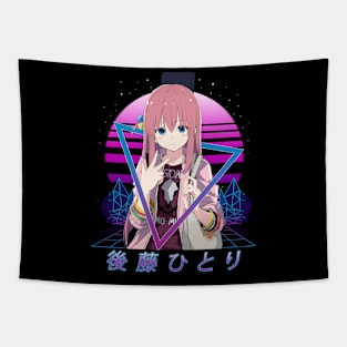 Manga Picture Rock Musician Tapestry