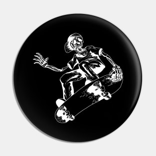 Extreme skull skater skate or die - Skate or Die Pin