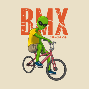 Bmx alien freestyle T-Shirt