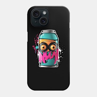 Miami style graffiti spraypaint can Phone Case