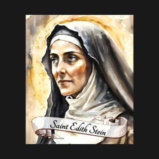 St Edith Stein - Catholic Church Saints Religious Gift T-Shirt