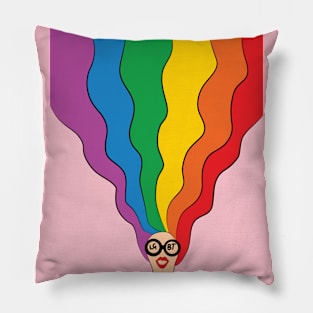 Lgbt pride love Pillow