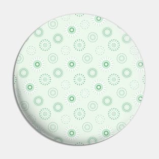 repeating abstract pattern of dotted circles delicate green Pin