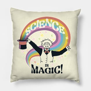 Science is Magic by Tobe Fonseca Pillow