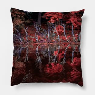 Haunted autumn vibes - Japanese inspired - Victorian aesthetic Pillow