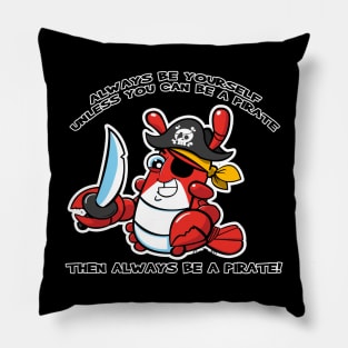 Lil Lob Salty Pete the Pirate Pillow