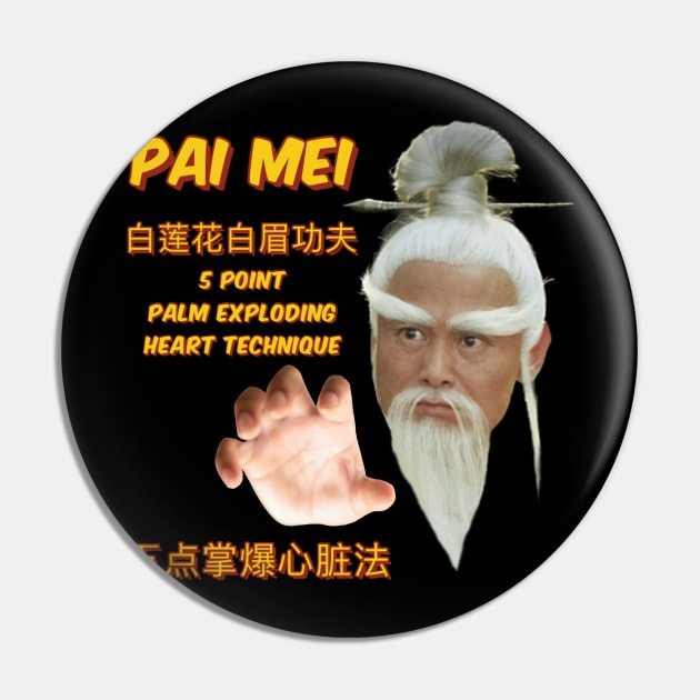 Pai Mei White Lotus Kung Fu Pin by RKBJJ