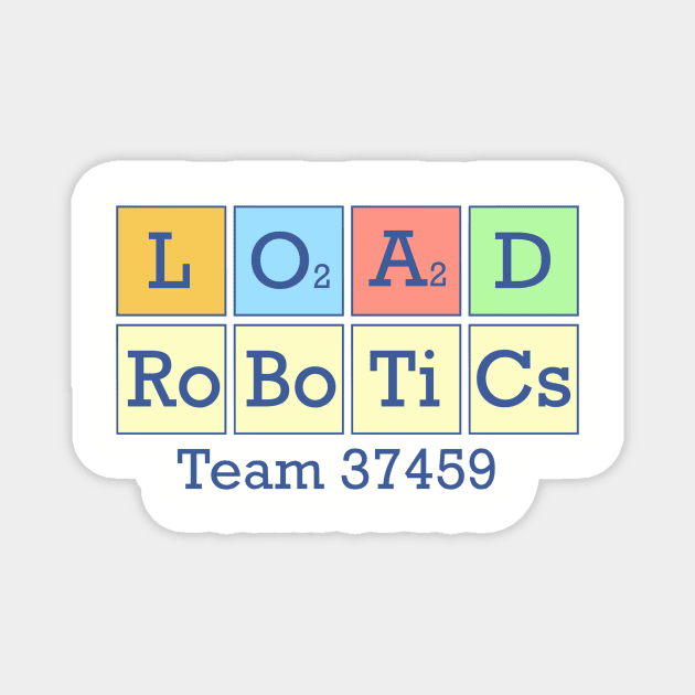 LOAD Robotics logo Magnet by LegoLoadRobotics