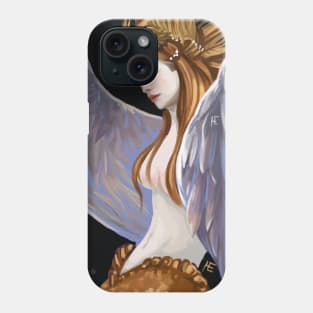 Mermaid with wings Phone Case