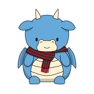 Dragon Wearing a scarf T-Shirt