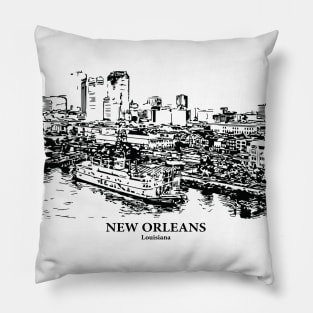 New Orleans - Louisiana Pillow