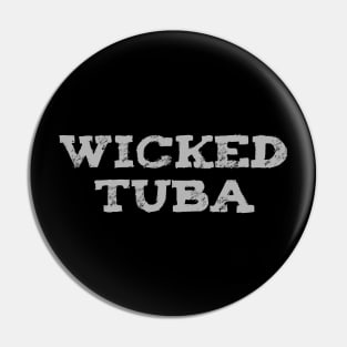 Funny Tuba Musician Pin