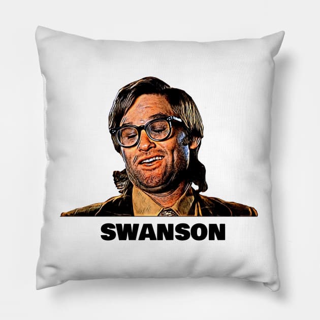 Henry Swanson from Big Trouble in Little China (Jack Burton) Pillow by HerrObst