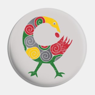 Sankofa Bird Pin