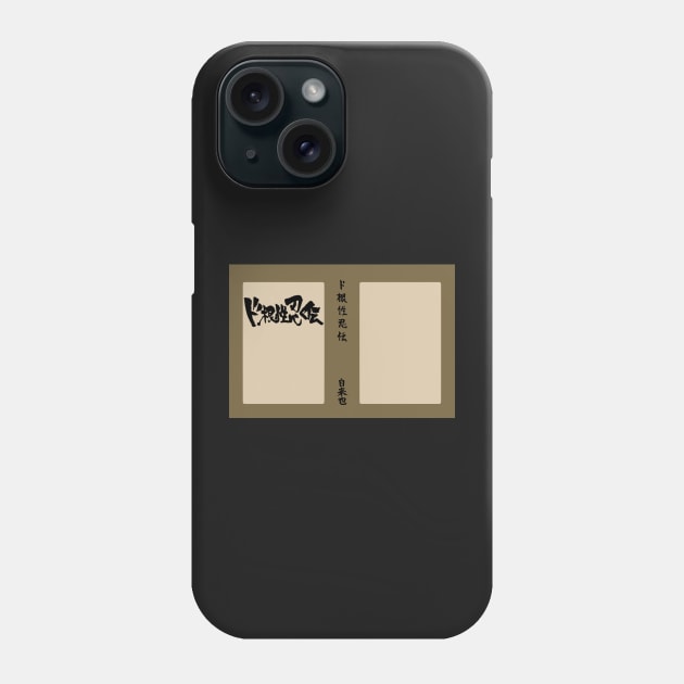 Tale of the Utterly Gutsy Shinobi Phone Case by langstal