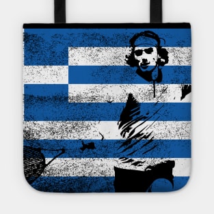 Stefanos Tsitsipas Greek Tennis - Greece flag Tote