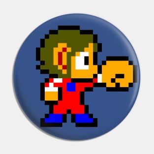 Alex kidd Retro Pixel Pin