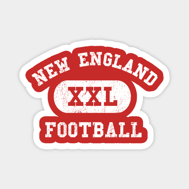 New England Football III Magnet by sportlocalshirts