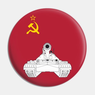 T-10 in defense of the Motherland from the threat of capitalism Pin